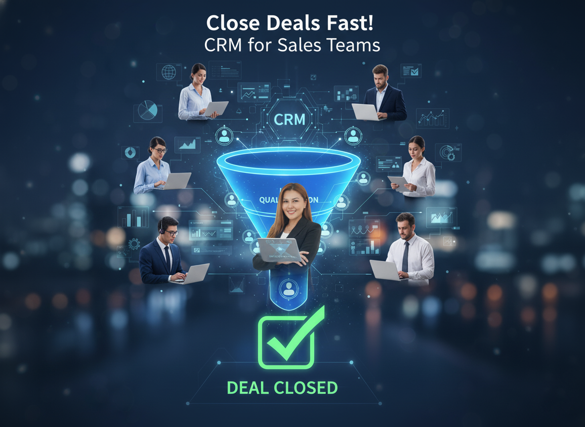 CRM สำหรับทีมขาย