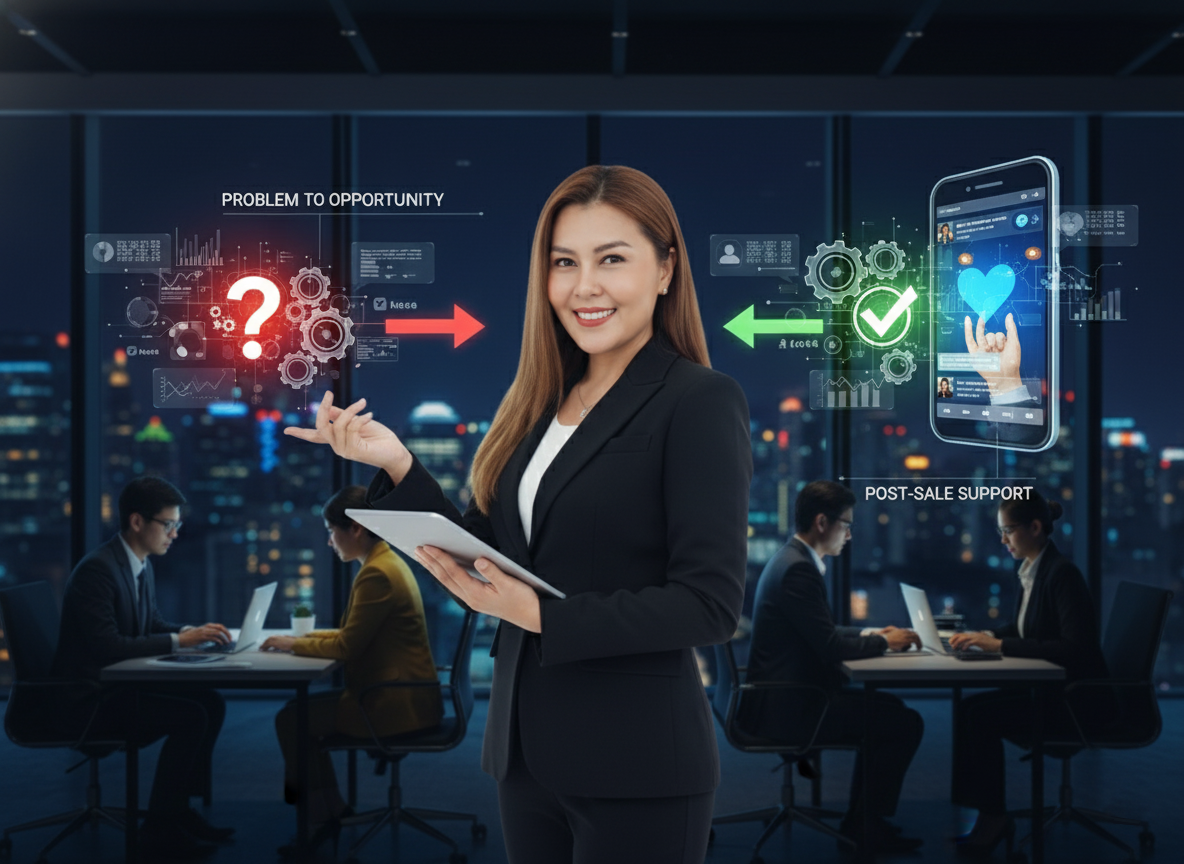 การดูแลหลังการขาย CRM